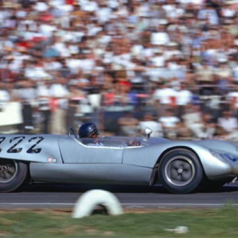 Riverside 1963 sur la Lotus 23B de Bob Chalmann